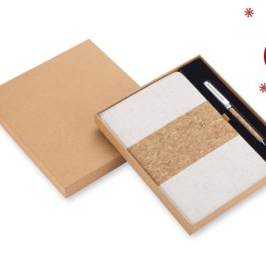 Set - notebook with pen CALMO