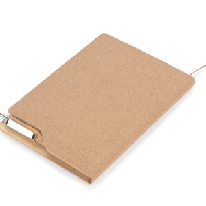 Cork notebook with pen TESSO A5