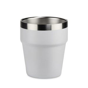 Recycled stainless steel mug MAKEL 300 ml