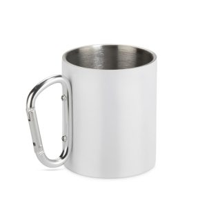 Recycled stainless steel mug VIVO 250 ml