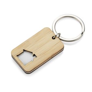 Bamboo keychain CARVE